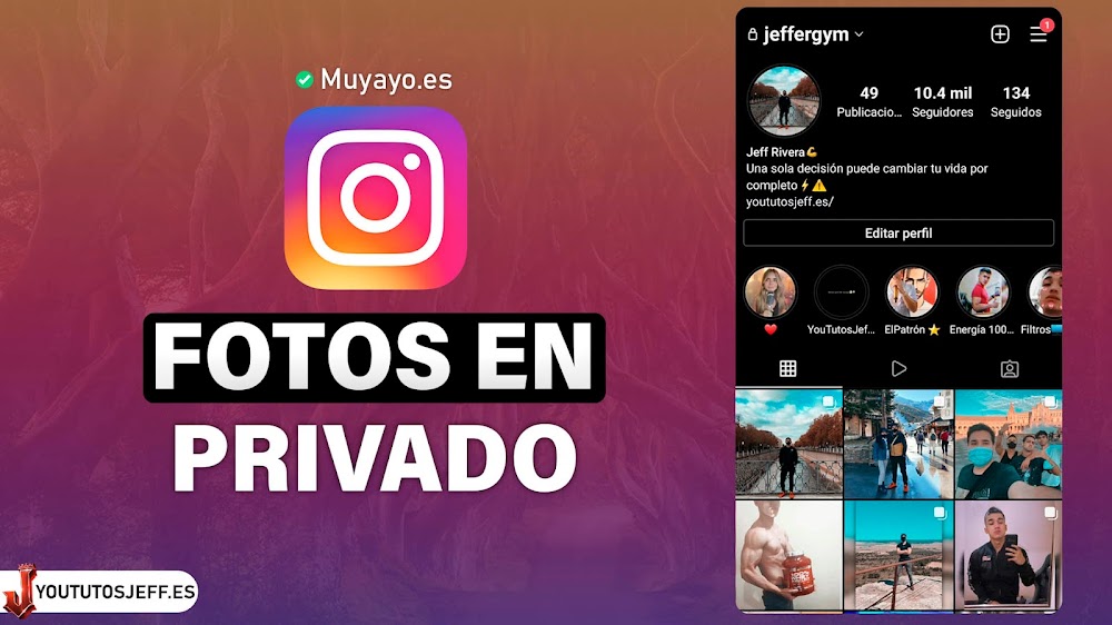 Poner FOTOS PRIVADAS en Instagram