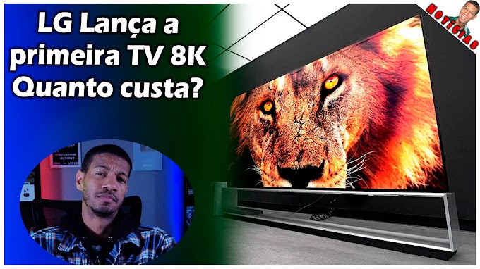 LG LANÇA A PRIMEIRA TV 8K! QUANTO CUSTA? LG OLED Z3 8K