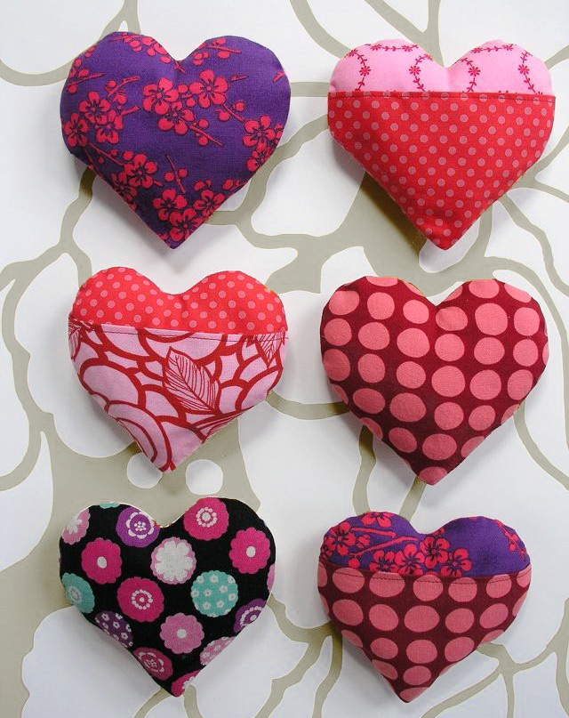 Quick and Easy Stuffed Hearts Tutorial