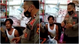 Viral Pria Menolak Divaksin, Kena Ancam Polisi Tak Akan Dilayani Pengurusan Administrasi Penduduk