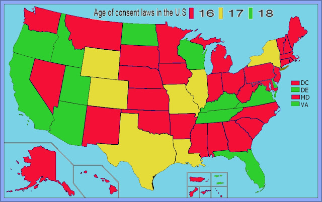 Age Of Consent Laws In The U.S