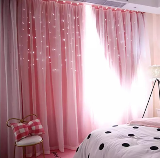 double curtain ideas for bedroom