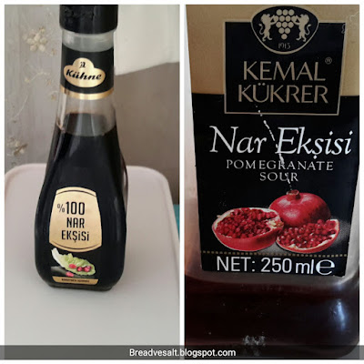 Turkish pomegranate salad dressing