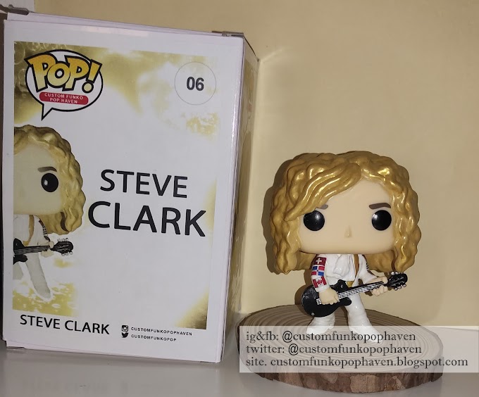  Def Leppard - Steve Clark Custom Funko Pop 