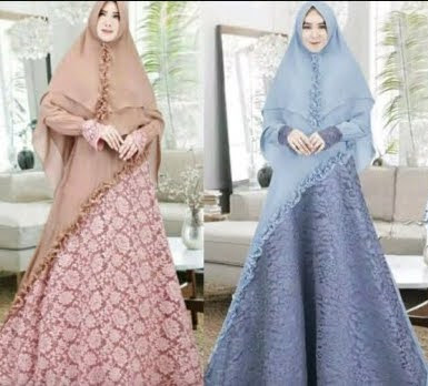 Terbaru Untuk Anak Muda ini sering anda jumpai diberbegai toko online atau grosir terdekat  √45+ Model Baju Muslim Gamis Syar'i Modern Terbaru 2022