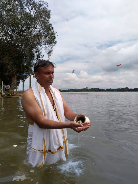 Cauvery river ghat @ Talakadu (Karnataka)