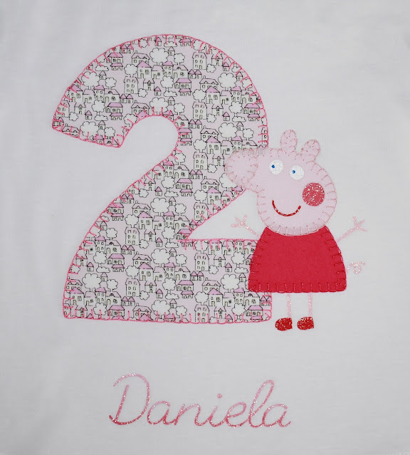 camiseta de cumpleaños Peppa Pig