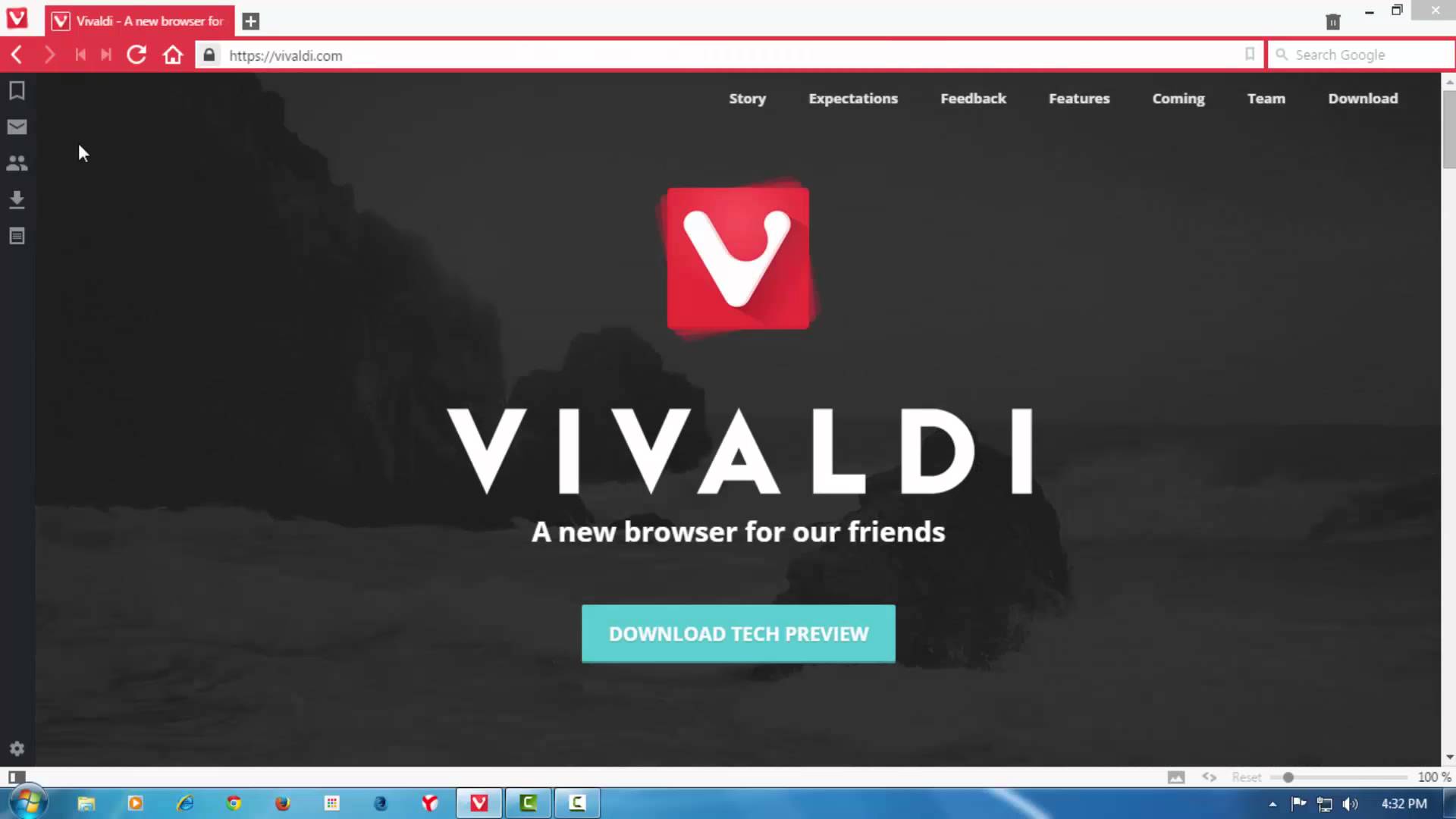 Vivaldi Hızlı İnternet Web Tarayıcısı