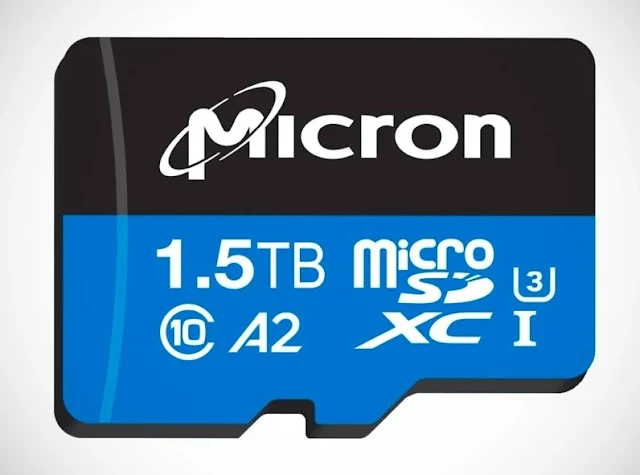 مايكرون micron تكشف عن بطاقة microSD تصل سعتها الى 1.5 تيرابايت