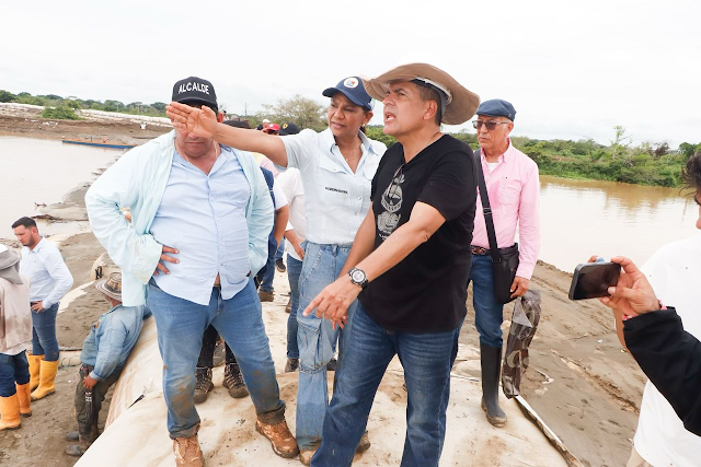 Gobernadora de Sucre anuncia fuerte inyección de regalías al gran proyecto estructural de la Mojana