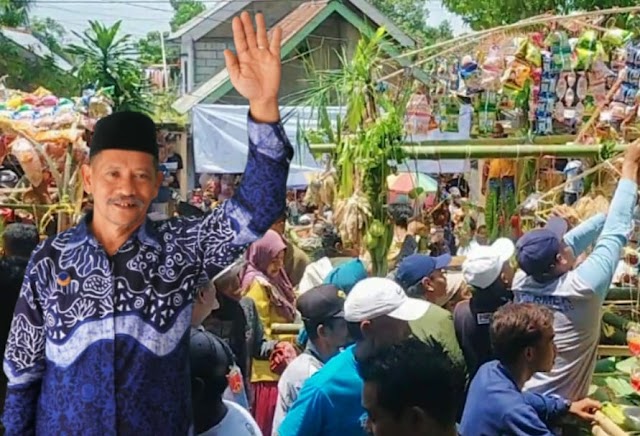 Selamatan Desa Kronto, Abah Hariyanto : Merupakan Wujud Syukur Warga Atas Berkah Yang Diterima Dari Allah SWT.