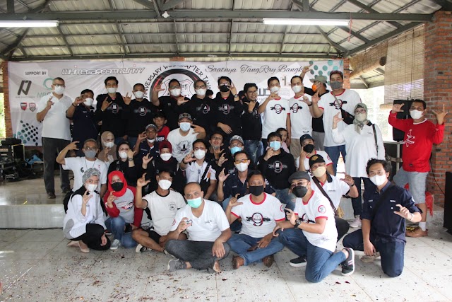 Rayakan Ulang Tahun Ke-9, White Car Community (WCC) Chapter Tangerang Raya Gelar Acara Syukuran & Sertijab Ketua Baru