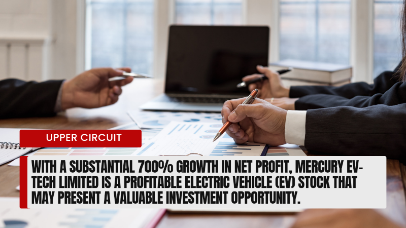 Mercury EV-Tech Limited hits 52-week High, Net profit surges by 700 per cent