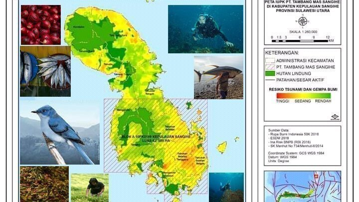 Setengah Pulau Sangihe akan dieksploitasi PT TMS