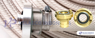 penggunaan Fire Hose Coupling untuk selang pemadam