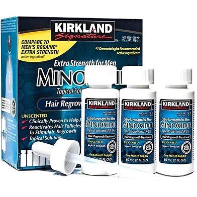 مينوكسديل Minoxidil لعلاج الصلع والصلع الوراثى