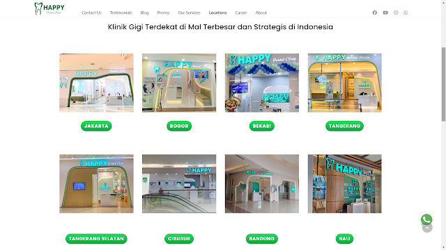 Lokasi Strategis: Cari Happy Dental Clinic di Mal-Mal Terdekat