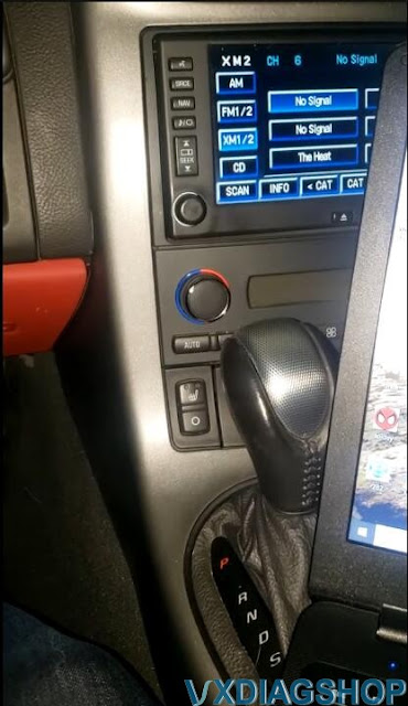 2006 Corvette Theftlock on Stereo VXDIAG Tech2Win 1