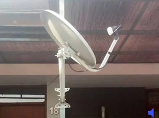 Pasang Parabola Mini KVision di Cherry Field Ciganitri Bandung