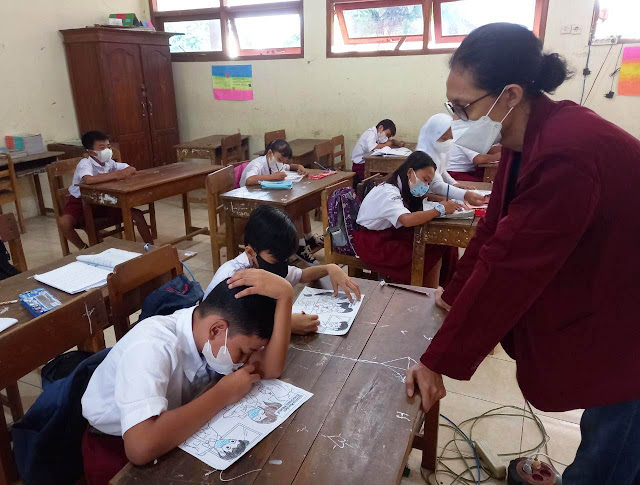  Kampanye Budaya Bersih dan Sehat kepada Siswa SD Lewat Aktifitas Seni 