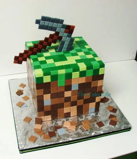 minecraft cake ideas