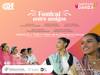 Programa Cultura “Festival Entre Amigos” para este 14 de febrero.