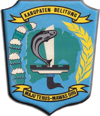 Logo / Lambang Kabupaten Belitung - Latar (Background) Putih & Transparent (PNG)