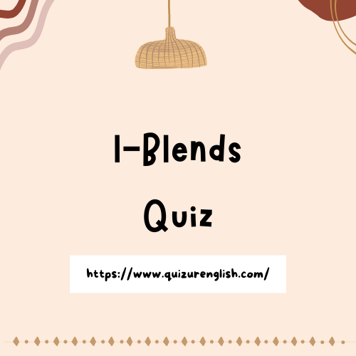 l-Blends Quiz