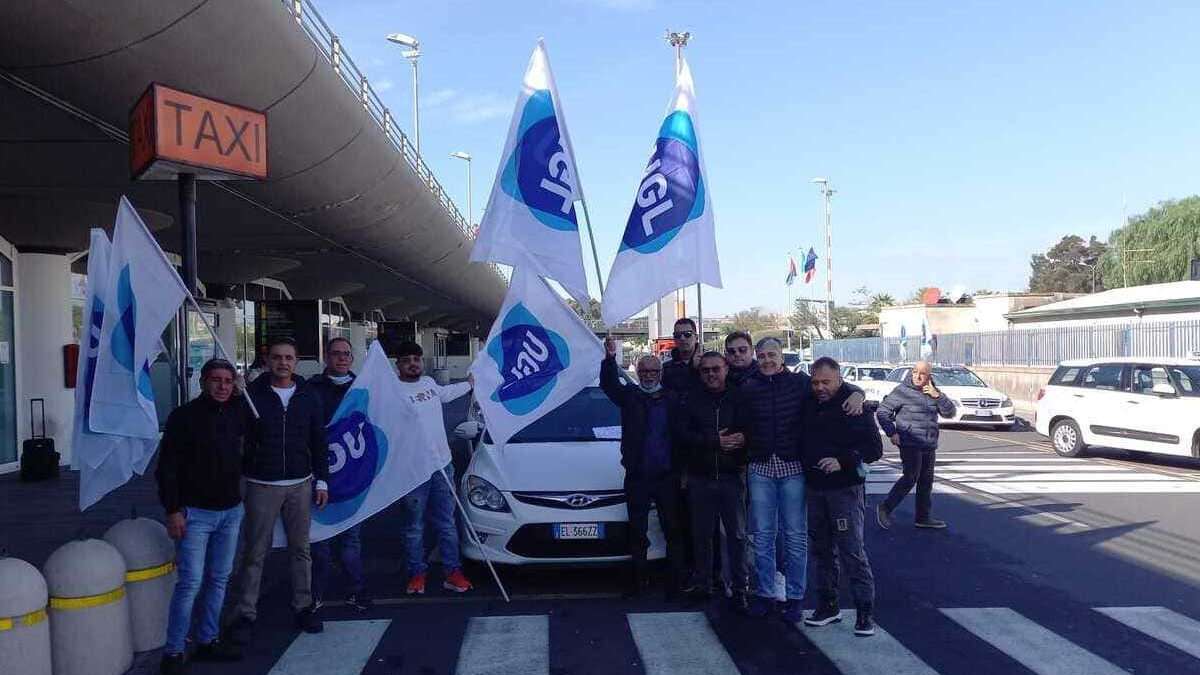 Ugl sciopero nazionale taxi Catania