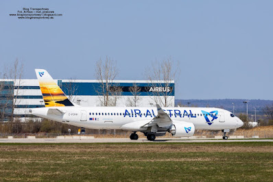 Airbus A220-300, F-OLAV, Air Austral