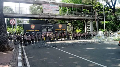 Demo May Day di Jakarta, 6 Ribu Personel TNI-Polri Jaga Ketat Ibu Kota