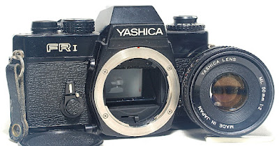Yashica FR1 Body #091, Yashica ML 50mm 1:2 #204