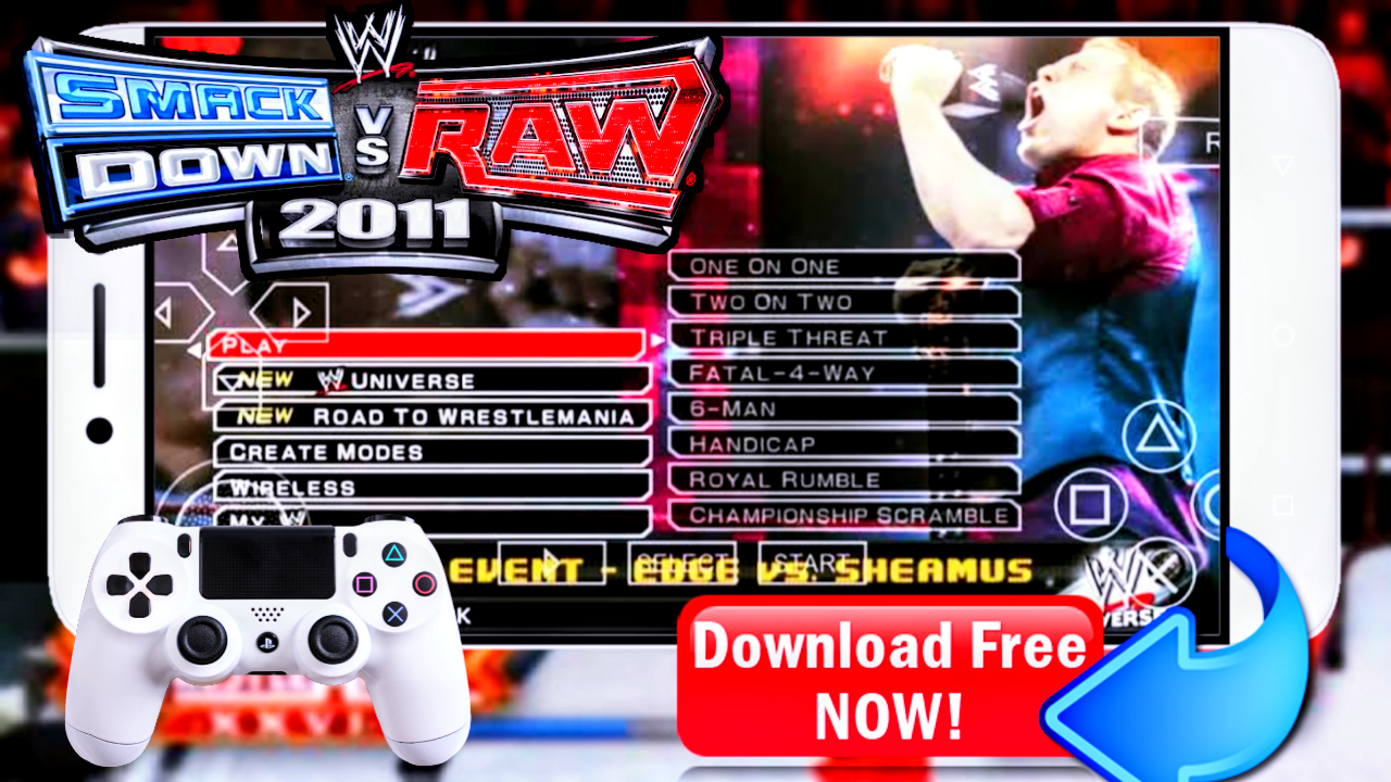 Wwe 2k11 Ppsspp Game Wwe Smackdown Vs Raw 11 Gamer Flirty All About Android Games