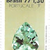 1977 - Brasil - Pedras preciosas, água marinha