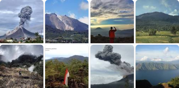 Daftar Nama-Nama Gunung di Provinsi  Sumatra Utara Beserta Ketinggian dan Lokasinya