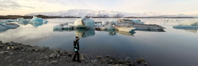 La laguna glaciar Jökulsárlón, Islandia.