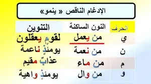 الإدغام أنواعه وأحكامه وأقسامه