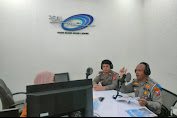 Sosialisasi Operasi Patuh Semeru 2025, Polres Nganjuk Edukasi Warga Lewat Siaran Radio
