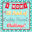 Winner  #190 Lil'patch crafty friends