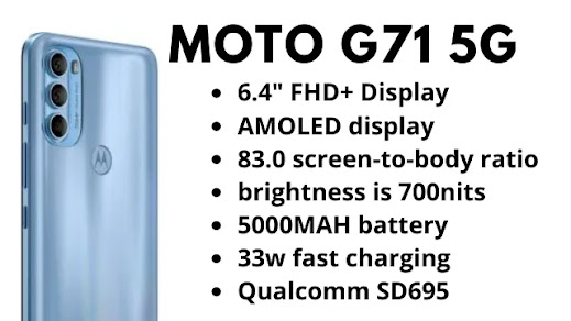 Moto G71 5G comes with Snapdragon 675, 50Mp Camera & More