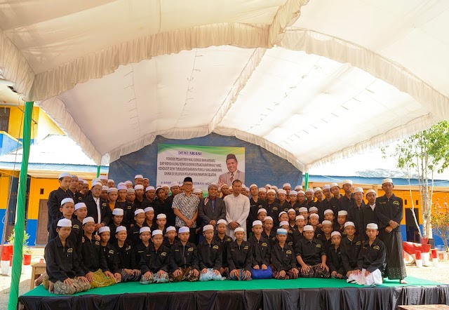 Ciptakan Suasana Pemilu Aman dan Damai, Polda Kalsel Silaturahmi Ke Pondok Pesantren Wali Songo