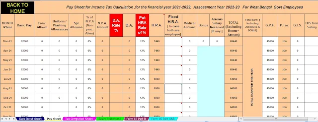 Tax Saving Option for A.Y.2022-23