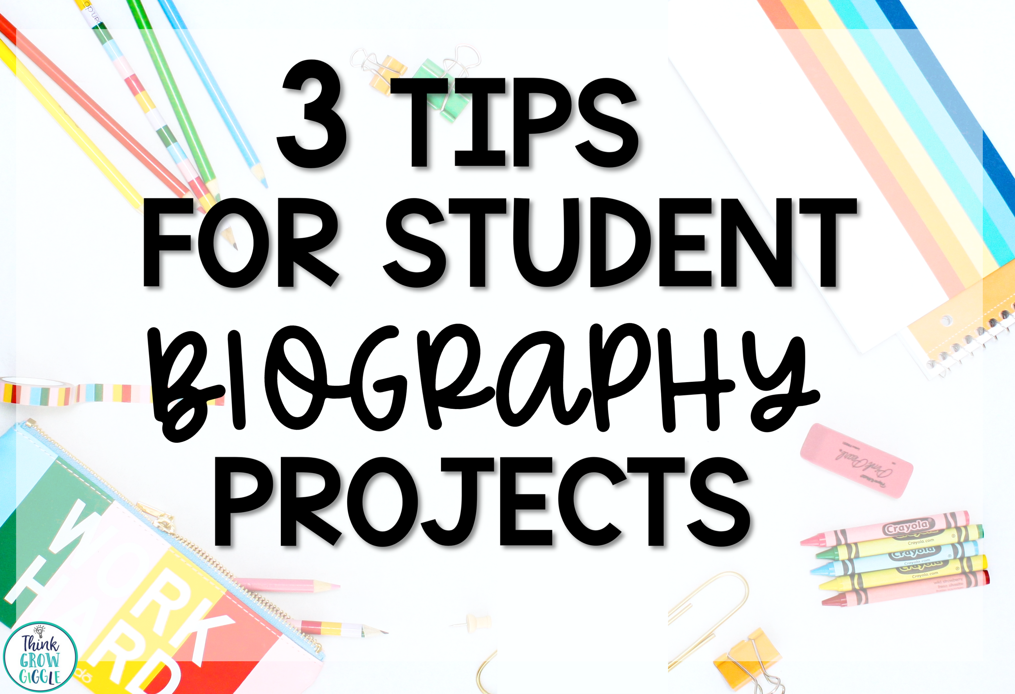 3 Ideas for Student Biography Research Projects