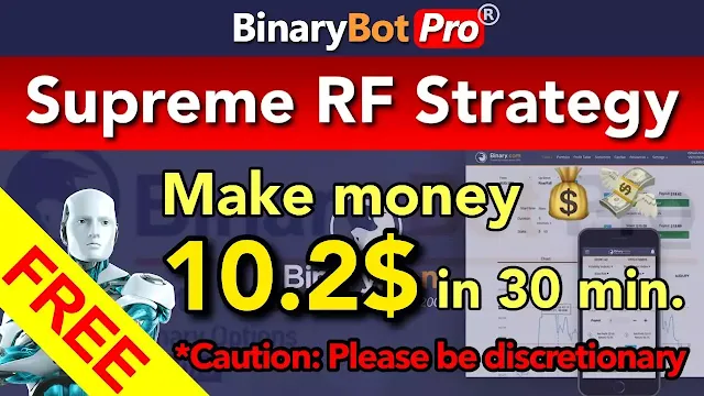 Supreme RF Strategy | Binary Bot Pro