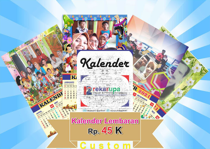 Kalender Gantung Customize