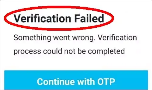 How To Fix Paytm Verification Failed Something Went Wrong. Verification Process Could Not Be Completed in Paytm App