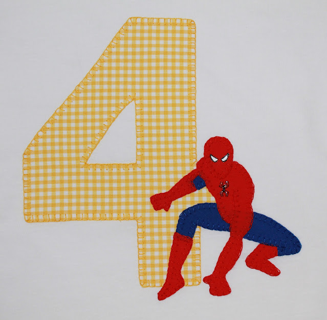 camiseta cumpleaños Spiderman