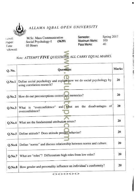 aiou-past-papers-msc-mass-communication-5639