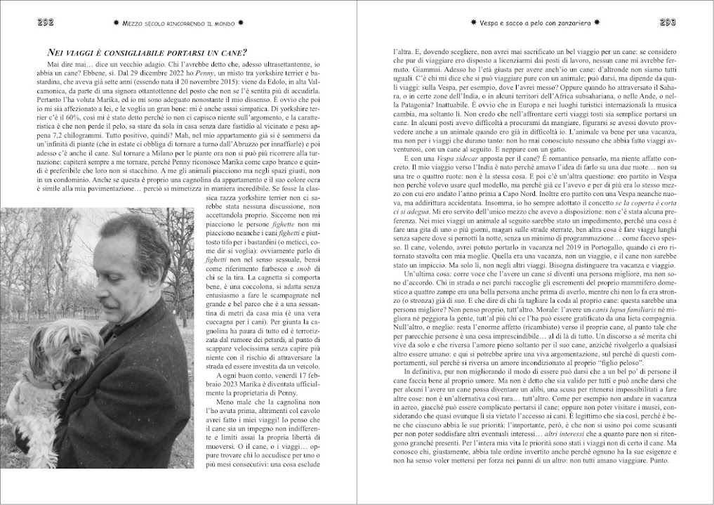 Pagine 292 e 293, della 2ª edizione del mio 6° libro.