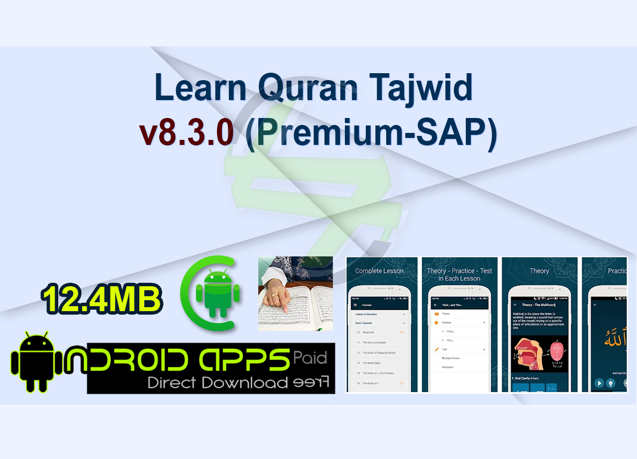 Learn Quran Tajwid v8.3.0 (Premium-SAP)